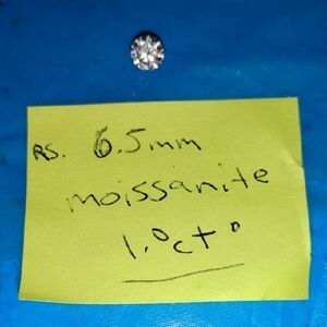 6.5mm Moissanite Gemstone